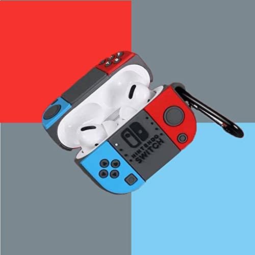 KBREE Karikatür Silikon Airpods Kulaklık Koruyucu kılıf Nintendo Oyun Konsolu için Airpods3 Pro