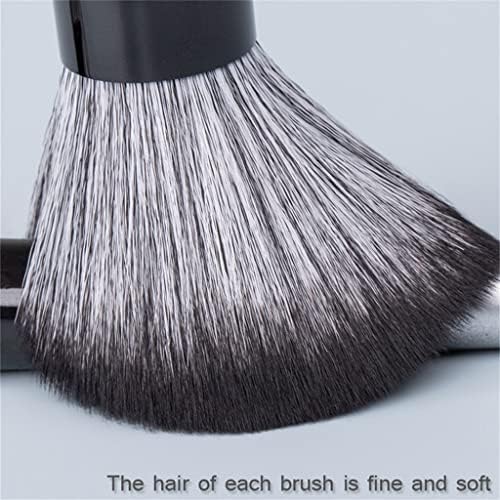 n / a Kozmetik Fırça-Siyah Gümüş Serisi Saç Yumuşak Fırçalar-Acemi ve Profesyonel Güzellik Aracı-Makyaj Kalemi (Renk: