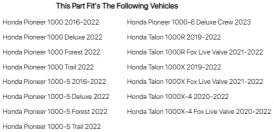 Diş 4 Zamanlı Yağ Değişim Kiti Motor ve DCT Yağ Değişimi Pro-Honda GN4 10W-30 Honda Talon 1000X 2019-2022