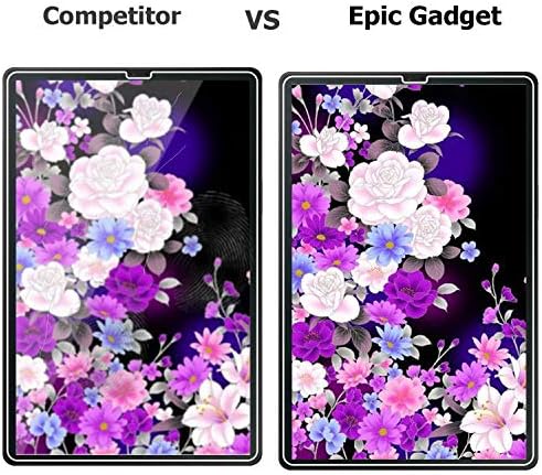EpicGadget [2 Paket] Ekran Koruyucu için Galaxy Tab S5e SM-T720 / T725 Çizilmeye Dayanıklı Kabarcık Ücretsiz Temperli