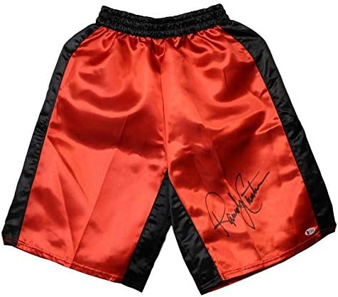 Randy Couture İmzalı / İmzalı UFC MMA Kırmızı Sandıklar BAS