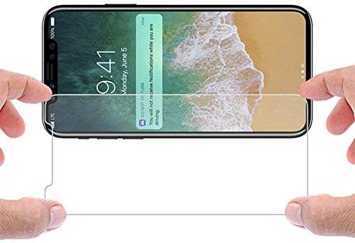 AMBM Uyumlu iPhone XR 6.1 İnç Temperli Cam şeffaf ekran Koruyucu Toptan 10 Paket Apple iPhone XR 2018 Yeni (10 Paket)