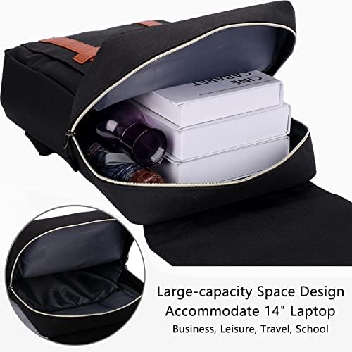 CHREPOE Laptop sırt çantası Erkekler Kadınlar için Kolej okul sırt çantası seyahat sırt çantası Uyar 14 İnç Dizüstü