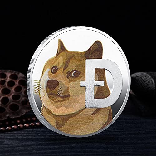 1 oz Gümüş Kaplama Dogecoin Ida Cryptocurrency hatıra parası Dogecoin 2021 Sınırlı Sayıda Koleksiyon Sikke Koruyucu