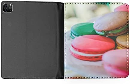 Tatlı Renkli Macaron Bisküvi 1 FLİP Tablet KILIF Kapak Apple İPAD PRO için 11 (2018) (1ST GEN) / İPAD PRO 11 (2020)