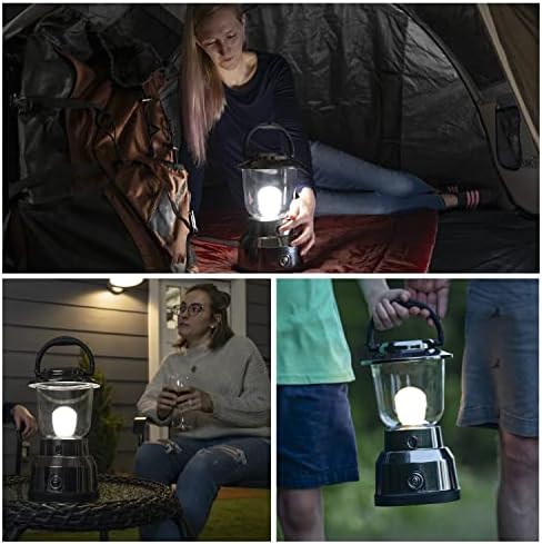 Enbrighten LED kamp fener, akülü, karabina Kolu, yürüyüş dişli, acil ışık, çadır ışık, fener fener Hurricane için,