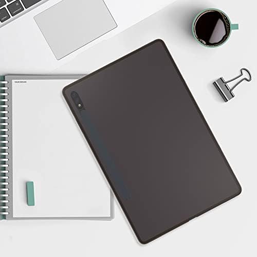 kwmobile Kılıf Samsung Galaxy Tab ile Uyumlu S8 Ultra Kılıf-Tablet için Yumuşak TPU Arka Koruyucu Kapak-Siyah / Şeffaf