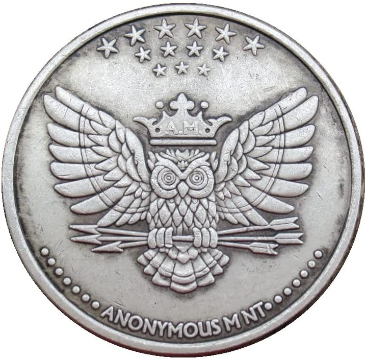 Gümüş Dolar Wanderer Sikke ABD Morgan Dolar Dış Kopya hatıra parası 128