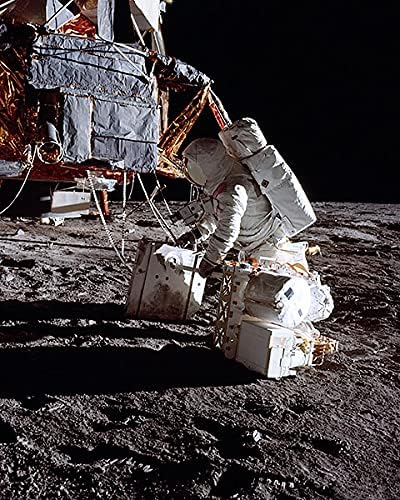Apollo 12 Alan Bean Radyo Anteni 11x14 Gümüş Halide Fotoğraf Baskısı