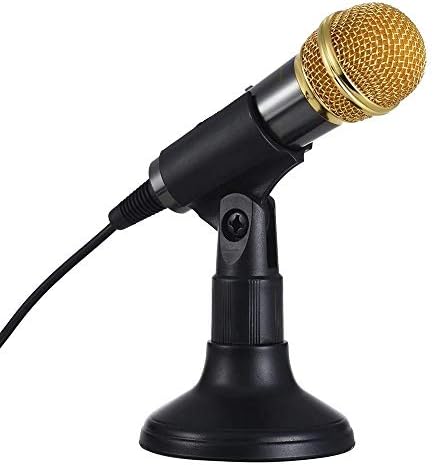 ZPLJ Standları Mini Vokal / Enstrüman Mikrofon Taşınabilir El Karaoke Singing Kayıt Mic ile stand braketi Tutucu Mikrofon