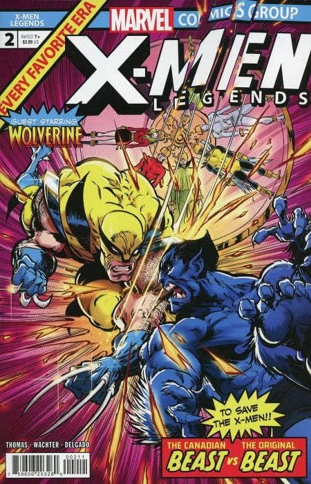X-Men Efsaneleri (3. Seri) 2 VF / NM ; Marvel çizgi romanı / Roy Thomas