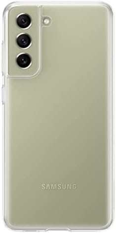 SAMSUNG Elektronik Galaxy S21 FE Premium Şeffaf Kapak-Resmi Orijinal Kılıf-Şeffaf, Bir Boyut, (EF-QG990CTEGWW)