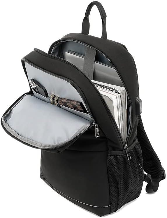 XDCHLK erkek Çok Fonksiyonlu Sırt Çantası laptop çantası erkek 15.6 inç Su Geçirmez USB Şarj seyahat sırt çantası