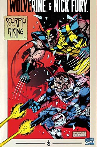 Wolverine ve Nick Fury: Akrep Yükseliyor 1 VF / NM ; Marvel çizgi romanı / Howard Chaykin