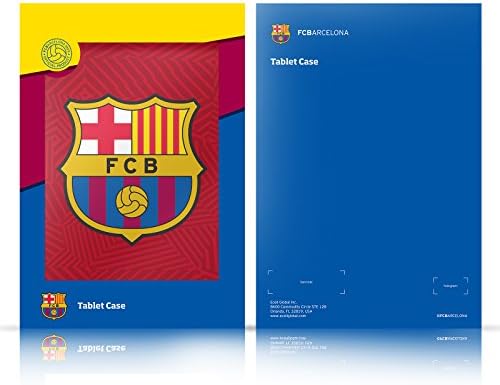 Kafa Çantası Tasarımları Resmi Lisanslı FC Barcelona Ev 2020/21 Crest Kiti Deri Kitap Cüzdan Kılıf Kapak ile Uyumlu