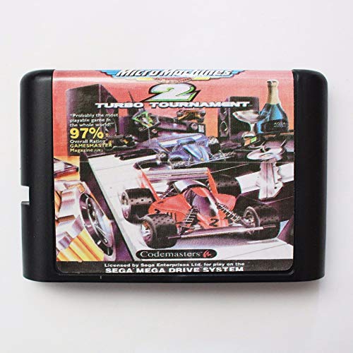 Aditi Mikro Makineleri 2 Turbo Turnuvası Için 16 bitlik MD Oyunu Kart Sega Mega Drive Genesis Için