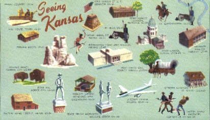 Çeşitli, Kansas, Kartpostal