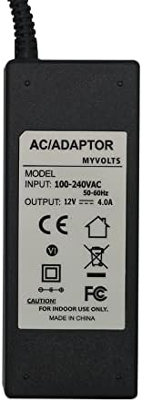 MyVolts 12V Güç Kaynağı Adaptörü ile Uyumlu/Sony SRS-X5KIT Bluetooth Hoparlör-ABD Plug