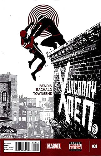 Esrarengiz X-Men (3. Seri) 31 VF / NM ; Marvel çizgi romanı / Bendis Bachalo