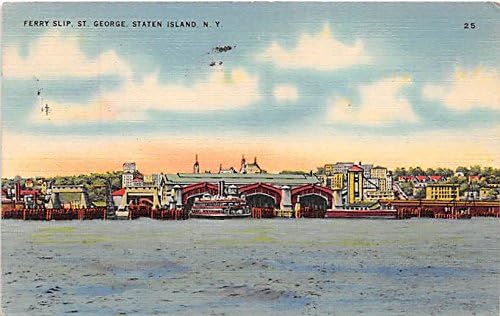 St George, S. I., New York Kartpostalı