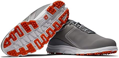 FootJoy mens Superlites Xp Golf Ayakkabıları, Gri / Siyah, 7,5 ABD Doları