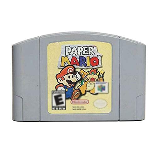 Mario Kağıt N64 Oyun Kartuşu Kart Nintendo 64 N64 Konsolu için ABD Versiyonu