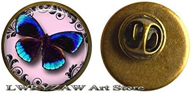 Kelebek Broş Doğa Pin hayvan figürlü mücevherat, Zarif Takı Kelebek Kanat Charm Broş Hediye Onun için Minimal Broş,