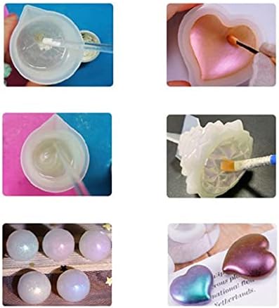 DIY El Yapımı Sedefli Mika Tozu Epoksi Reçine Boya İnci reçine pigmentleri Malzeme Kristal Kalıp Sabun Yapımı sabun