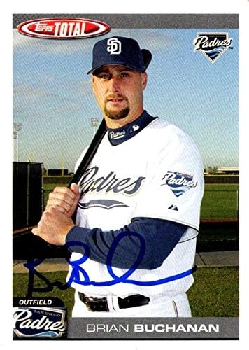İmza Deposu 651115 Brian Buchanan İmzalı Beyzbol Kartı-San Diego Padres, FT 2004 Topps Toplamı-No. 776