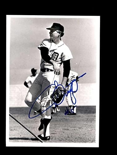 Jim Northrup PSA DNA İmzalı 1971 8x10 Fotoğraf İmzalı Kaplanlar - İmzalı MLB Fotoğrafları