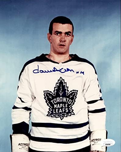 Dave Keon İmzalı Toronto Maple Leafs Portre 8x10 Fotoğraf JSA COA İmzalı NHL Fotoğrafları