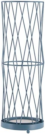 不二貿易 (Fujiboeki) Diyatomlu Toprak Yuvarlak Şemsiye Standı, 直径15cm, Mavi