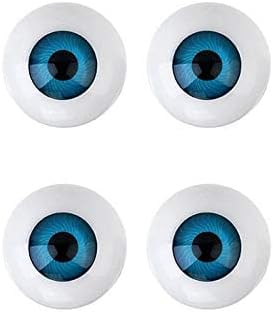 Tvoıp 8 Adet Hollow Göz Küresi Maskesi Cadılar Bayramı Korku Sahne Cadılar Bayramı Gözler Korkunç Gözler Fit Içine