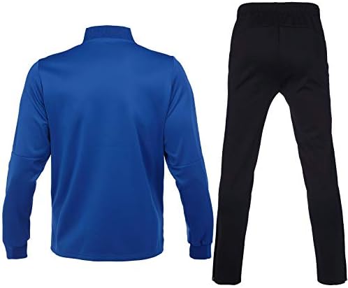 Erkek Rahat Eşofman Uzun Kollu Tam Zip Kapşonlu Atletik Spor koşu kıyafetleri Eşofman Erkekler için