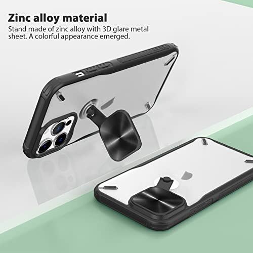 Nillkin iPhone 13 Pro Max Durumda 2021, CamShield Pro Cyclops Temizle iPhone için kılıf 13 Pro Max Kamera koruma kapağı