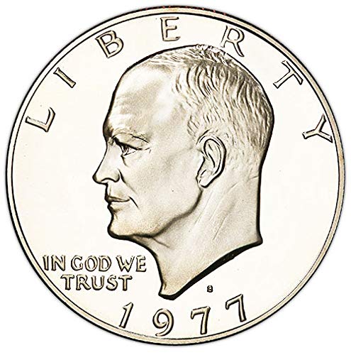 1977 S Kanıtı Eisenhower Doları Seçimi Dolaşımsız ABD Darphanesi