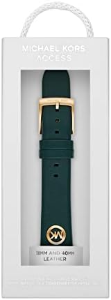 Michael Kors Değiştirilebilir saat kayışı ile Uyumlu 38mm/40mm / 41mm Apple Watch Deri veya silikon bantlar Apple