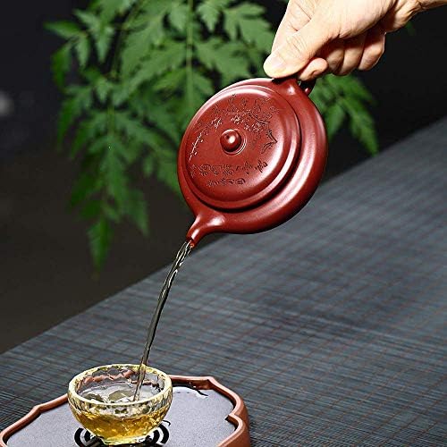 XIALON 165 ml Dahongpao Yixing Demlik El Yapımı Mor kil su ısıtıcısı Kung Fu Çay Seti çay Töreni