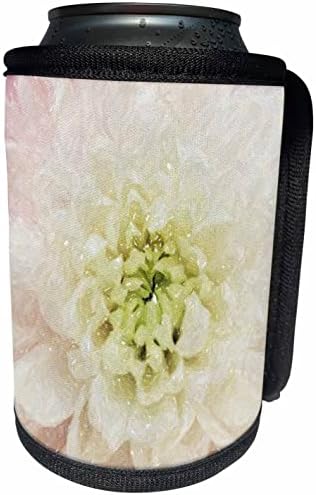 Beyaz Krizantem Çiçeğinin Makro Fotoğrafının 3dRose Görüntüsü-Şişe Sargısını Soğutabilir (cc-362900-1)