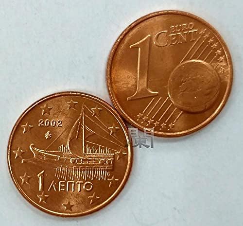 Euro Koleksiyonu 1 Euro Puanı Sikke tek Nokta Bakır Nikel Sikke AB Ülke Sikke EUROCoin Koleksiyonu hatıra parası