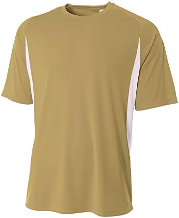A4 Spor Giyim Gençlik XL Vegas Altın / Beyaz Soğutma Tişörtü