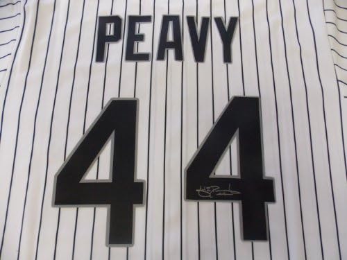 Jake Peavy İmzalı Chicago White Sox Forması KANITLI, Jake'in Bizim için İmzaladığı Resim, PSA / DNA Kimliği Doğrulandı,