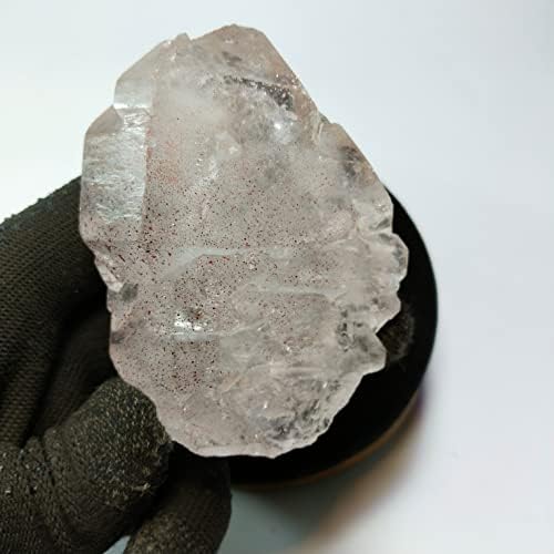 Yeni 230g Asa Hematit Nokta Kuvars şifa kristalleri Taş 9x7x3 cm
