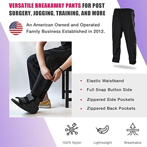 Komik Adam Kupalar Tearaway Pantolon-Premium Ayrılıkçı Pantolon-Retro Rüzgarlık Pantolon