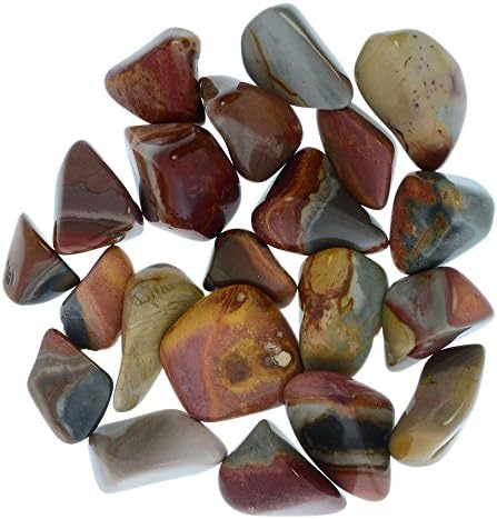 Hipnotik Taşlar Malzemeler: Madagaskar'dan 2 lbs Eskitme Çöl Jasper Taşları-Küçük-0,75 ila 1,5 Ort. - El Sanatları,
