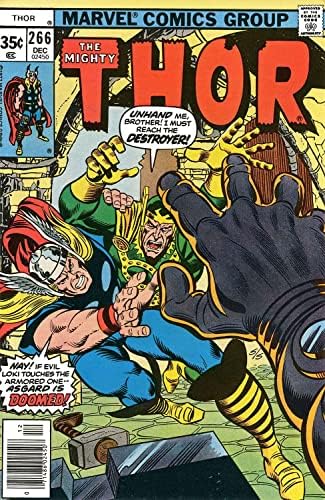 Thor 266 VG; Marvel çizgi romanı / Loki Walter Simonson Aralık 1977