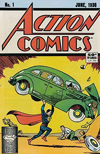 Aksiyon Çizgi Romanları 1 (5.) VF; DC çizgi roman / 50. Yıl Dönümü yeniden basımı