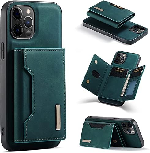 ADAARA iphone için kılıf 14/14 Artı/14 Pro / 14 Pro Max, Premium pu deri cüzdan Kılıf ile Manyetik Çıkarılabilir kartlıklı