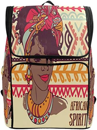 MRMIAN Güzel Afrika Amerikan Kadın Büyük Kapasiteli okul sırt çantası Gizli Sakli Konusmalar Kolaj Öğrencileri Kadın
