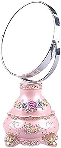 vanity ayna Soyunma Ayna, Çift Taraflı Vanity Ayna 360 ° Rotasyon Kozmetik Ayna, 3X Büyütme İle prenses Ayna Banyo